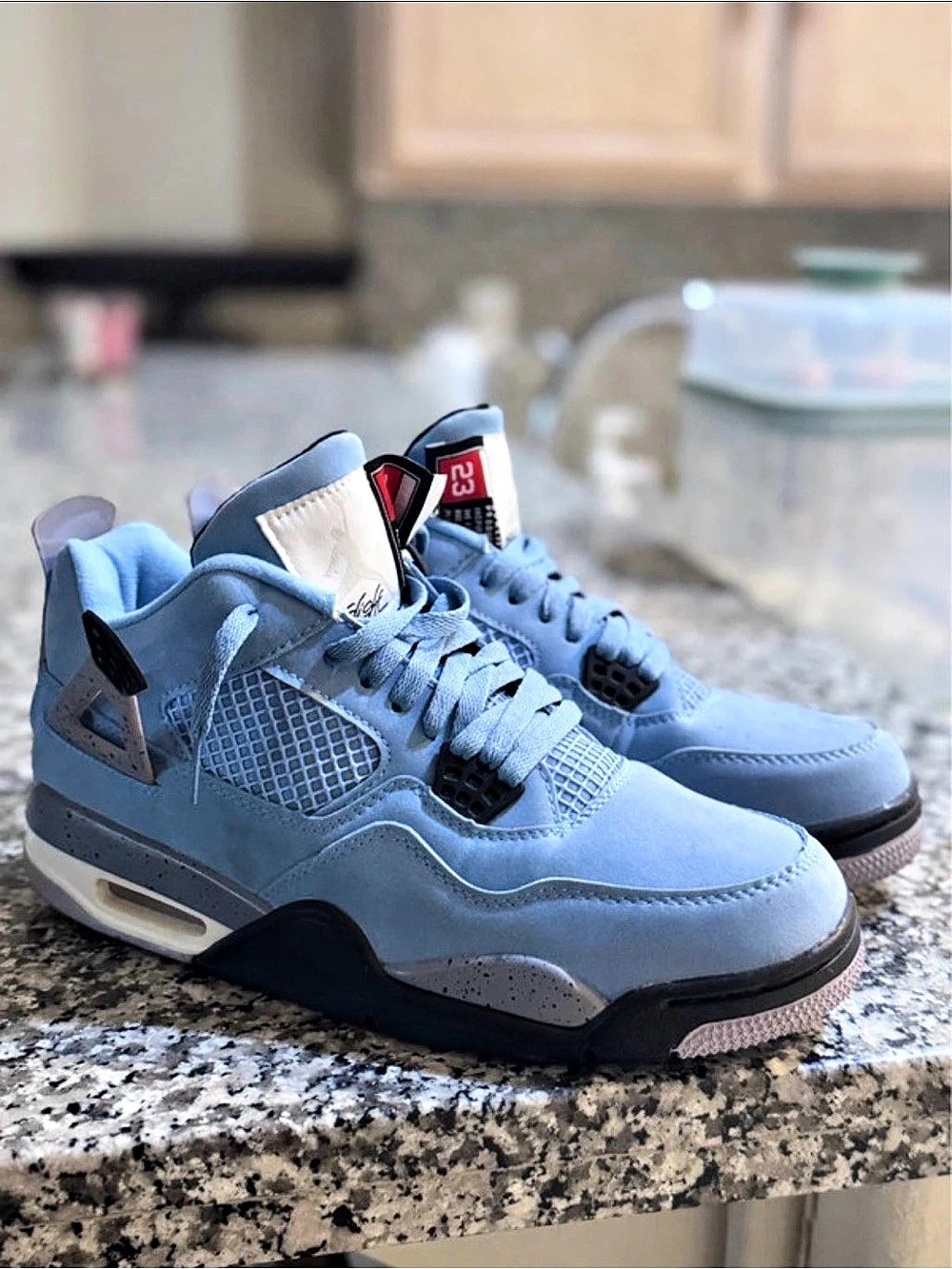 Jordan Air Jordan 4 Retro 'University Blue' Blue & White US 11